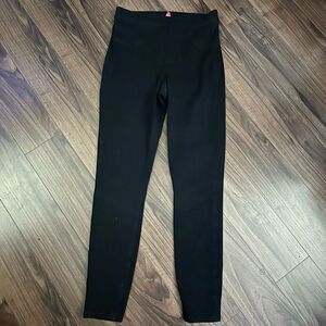 Spanx black pull on jeans small